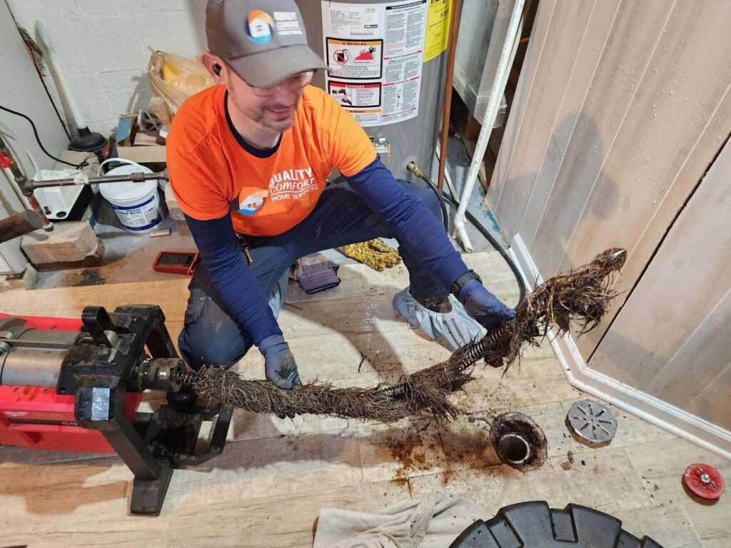 drain snake basement drain