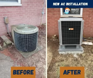 new ac install