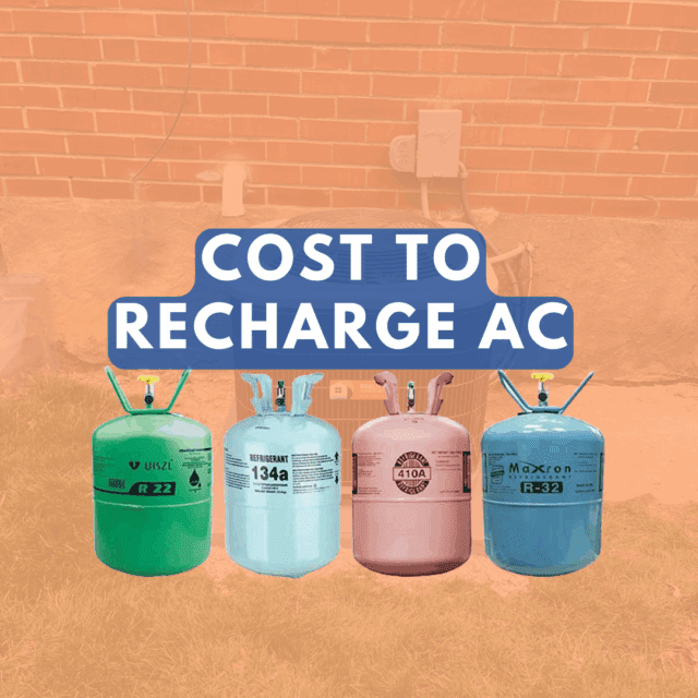 How Much Does it Cost to Recharge AC Cincinnati