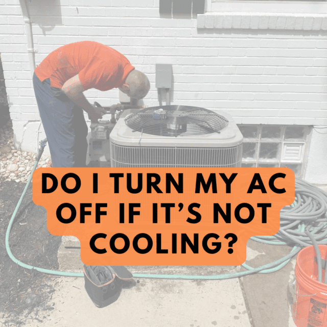 Should I Turn Off My AC if it’s Not Cooling