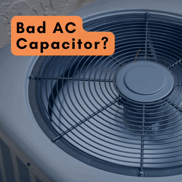 Bad AC Capacitor Signs