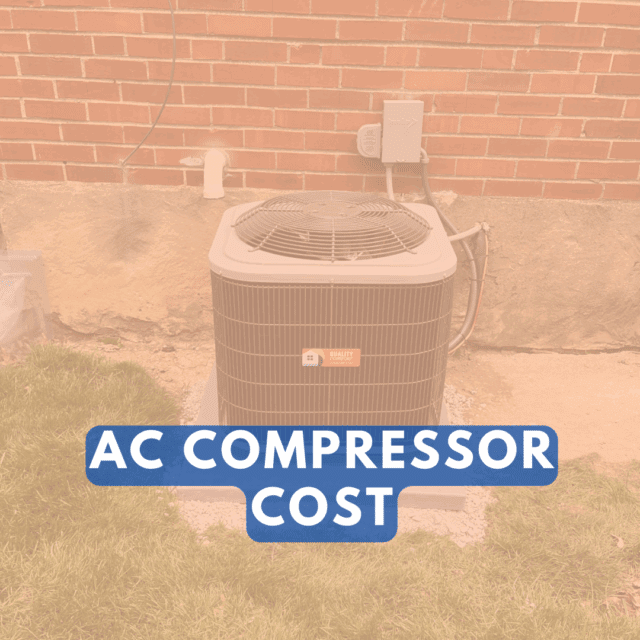 How Much Does it Cost to Replace a Home AC Compressor